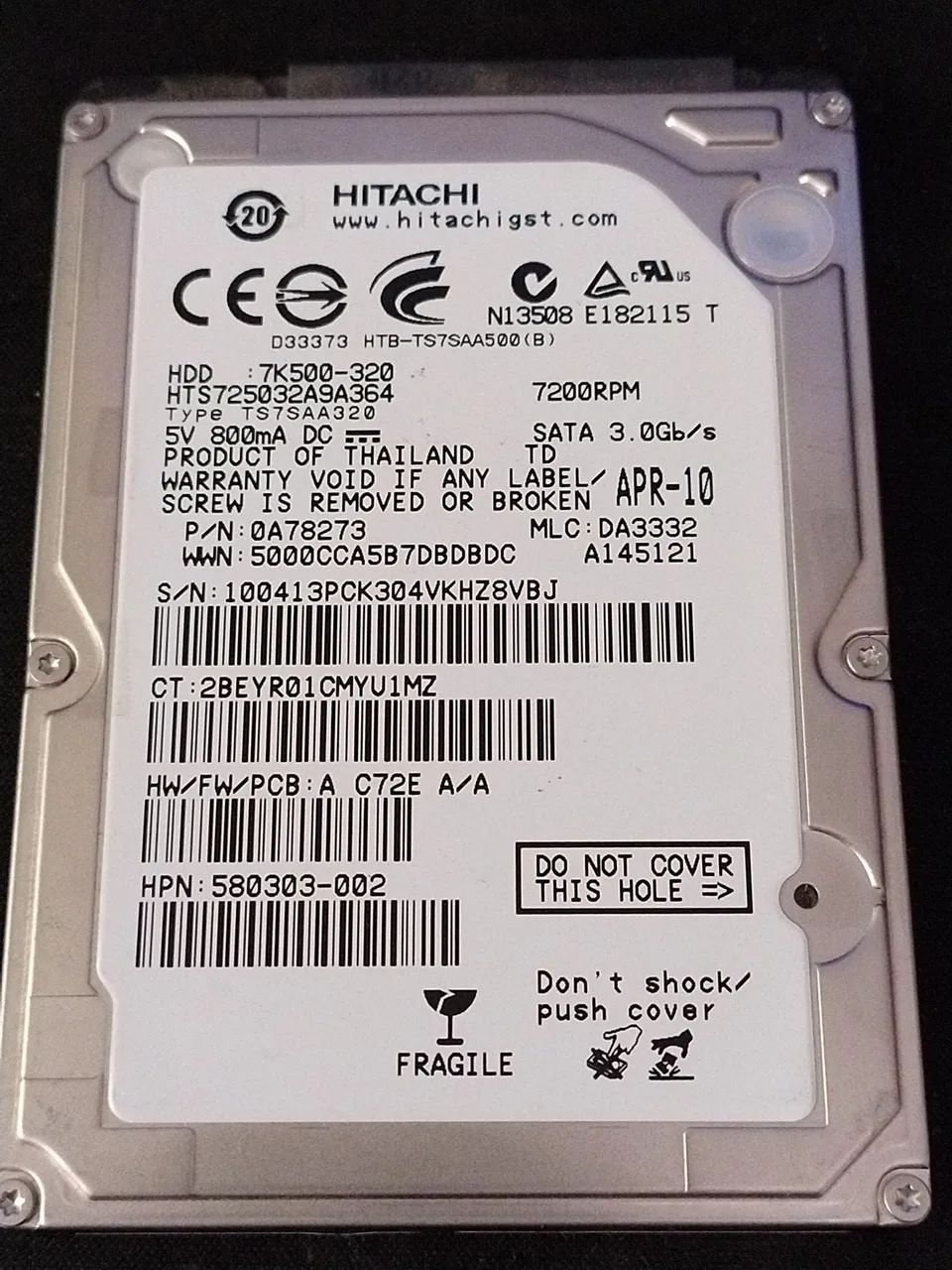 Hitachi 320 GB. Várias marcas. - Foto 2