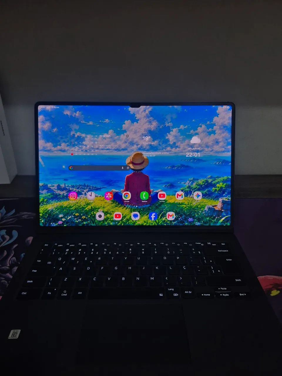Tablet SAMSUNG TAB S9 ULTRA + Capa teclado + Mouse Logitech M240