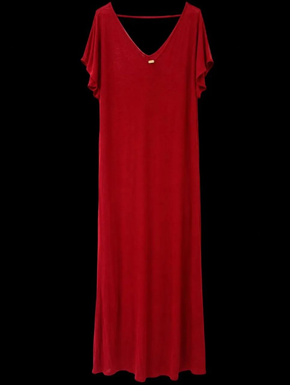 Vestido Longo de Malha 