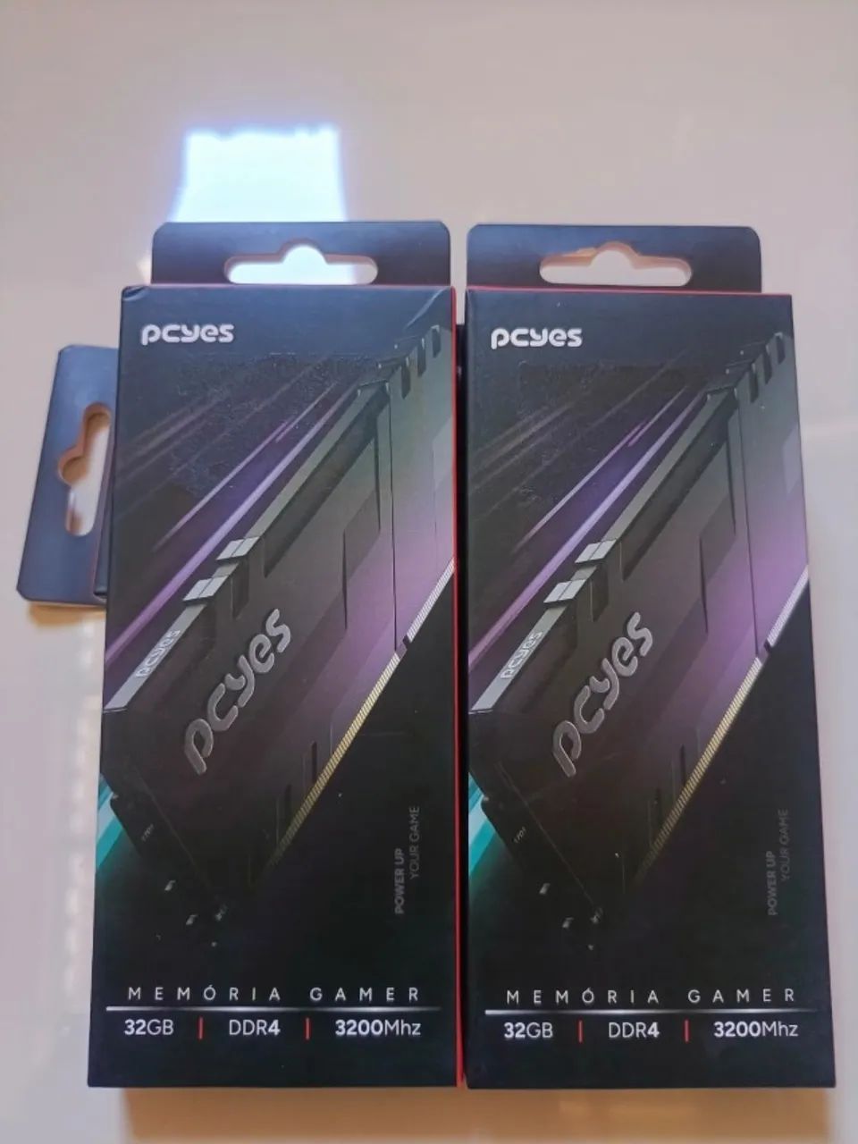  Memoria Ddr4 Pc Yes 32gb 3200mhz pra Pc lacrada na Caixa. - Foto 3