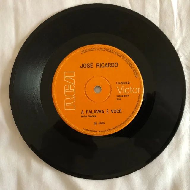 José Ricardo: Preciso De Você Demais (1969) Vinil Compacto - Foto 4