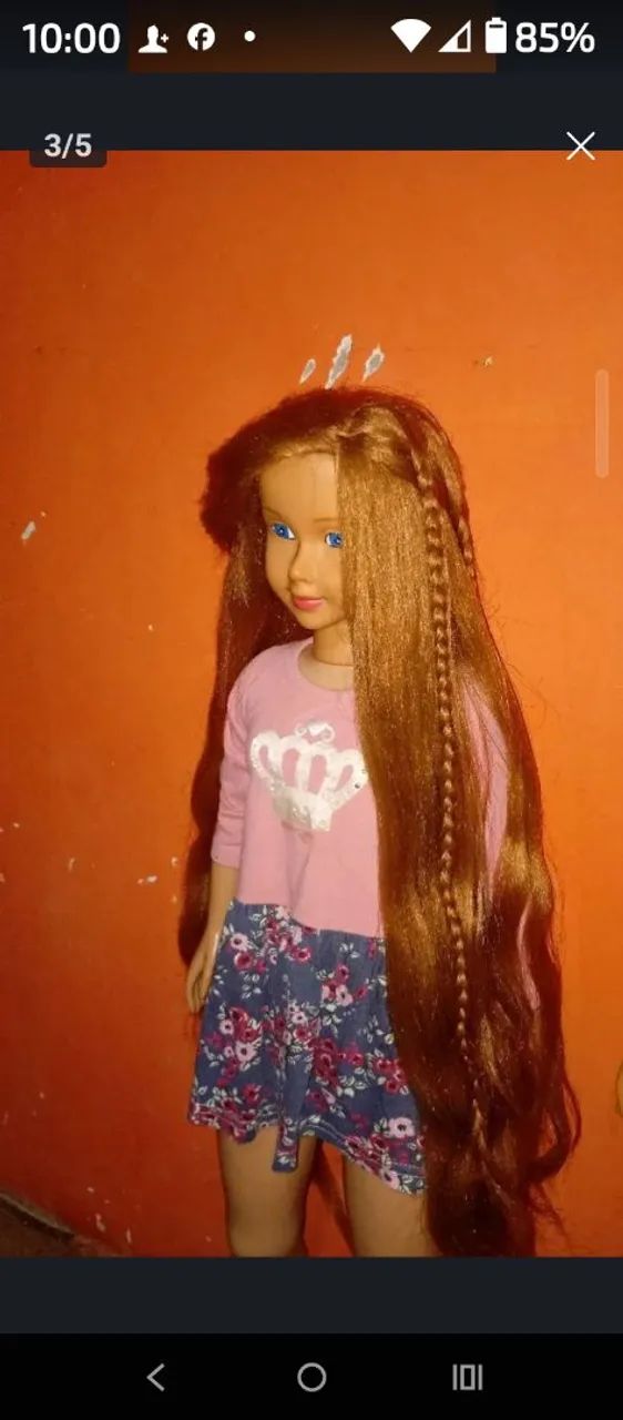 Boneca Stephany 1 m - Foto 2