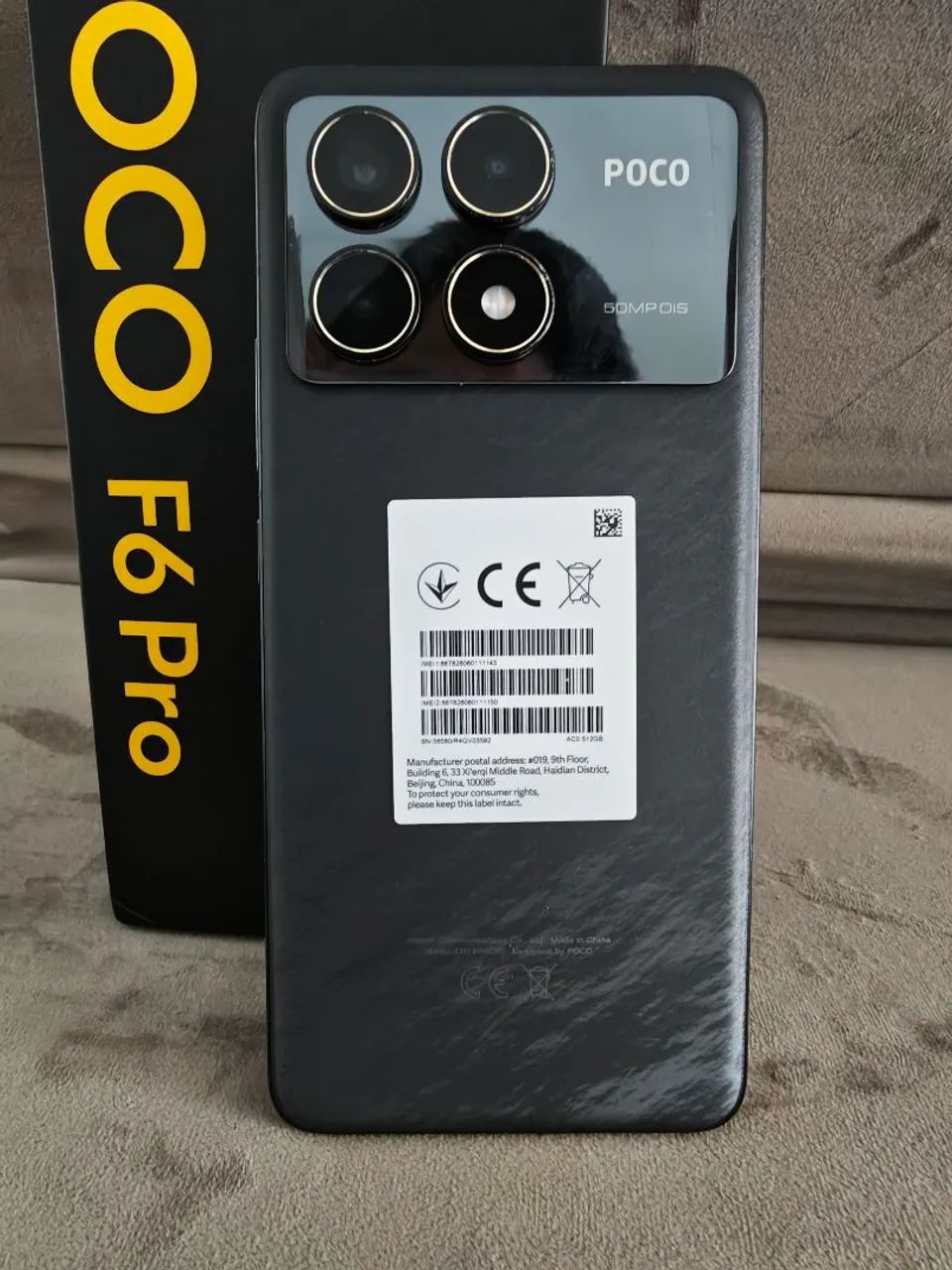 Xiaomi Poco F6 Pro 5G 256GB / 12GB RAM - MUITO NOVO, SEM DETALHES