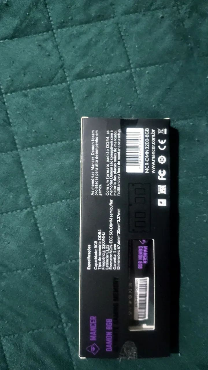 Momeria Ram Mancer Damon 8 GB DDR4, 3200MHz