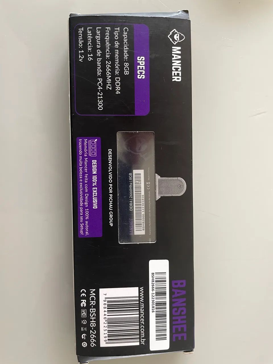 Memória DDR4 8GB BANSHEE - Foto 4