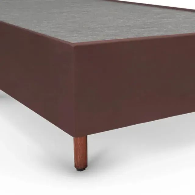  Cama Base Box Casal carvalho - Foto 2