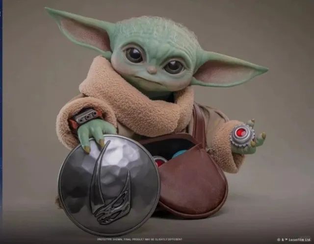 Hot Toys LMS016 Star Wars Grogu 1:1 - Foto 3