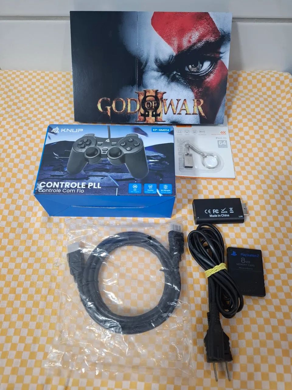 Playstation 2 completo com jogo !