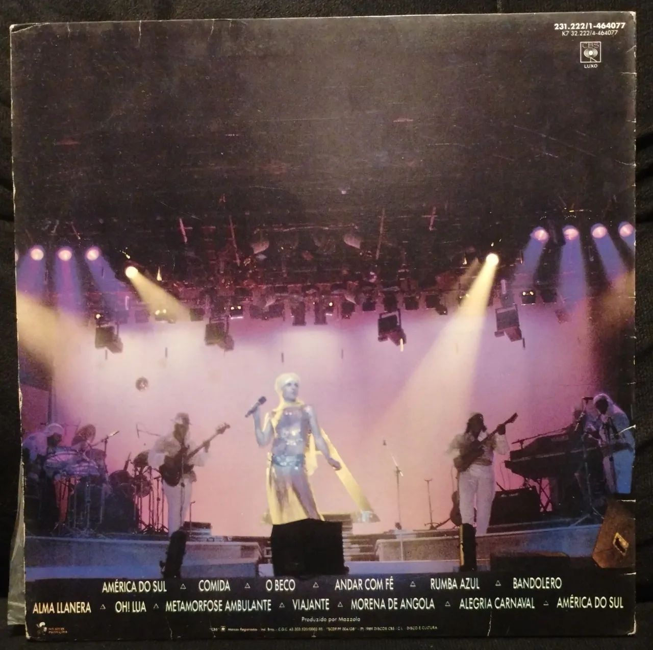 Vinil Ney Matogrosso - Ao Vivo (1989) (Disco, LP) - Foto 2