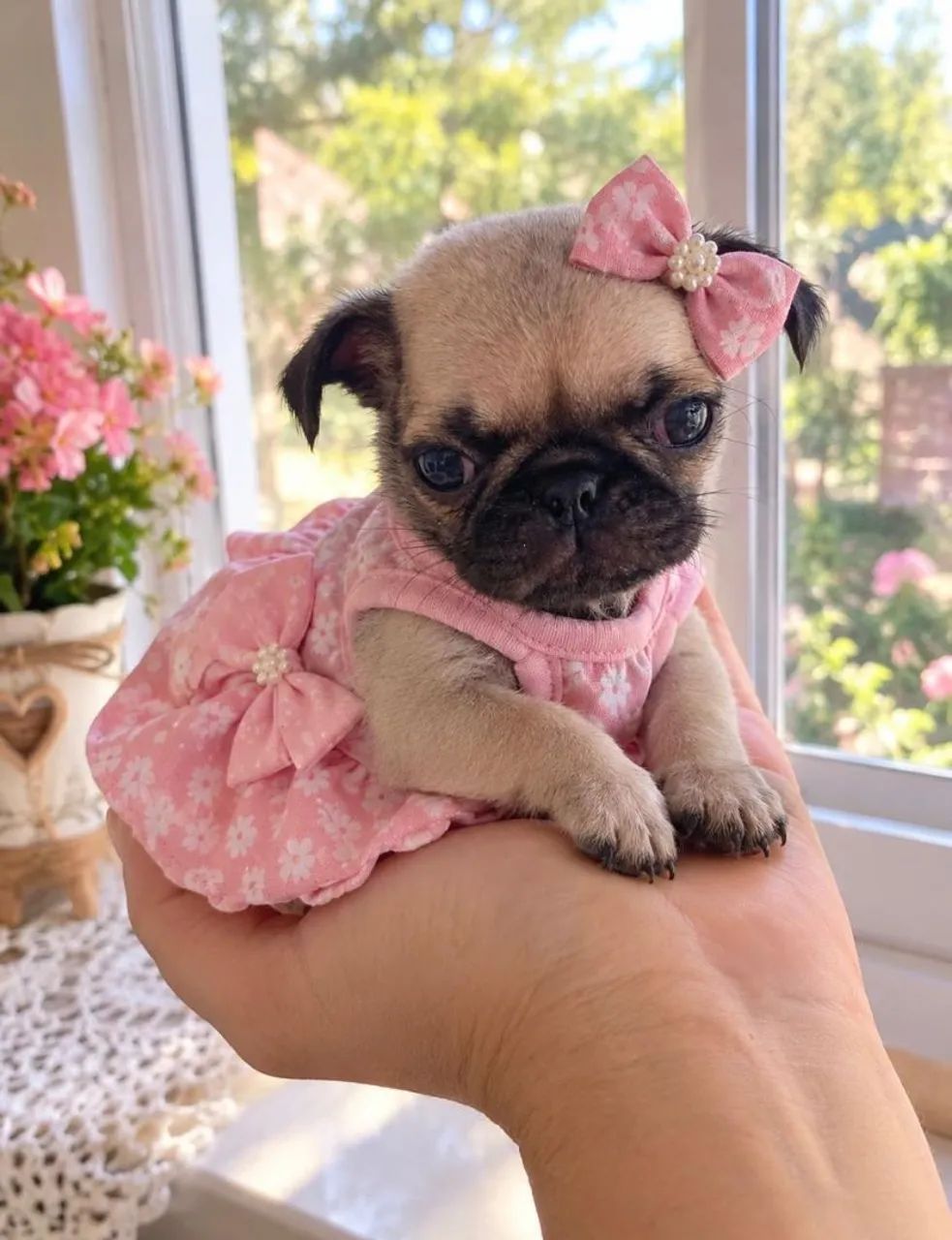 Filhotes de Pug mini - Foto 4