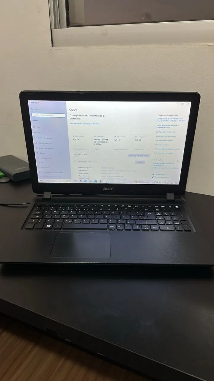 Notebook Acer Aspire ES1-572