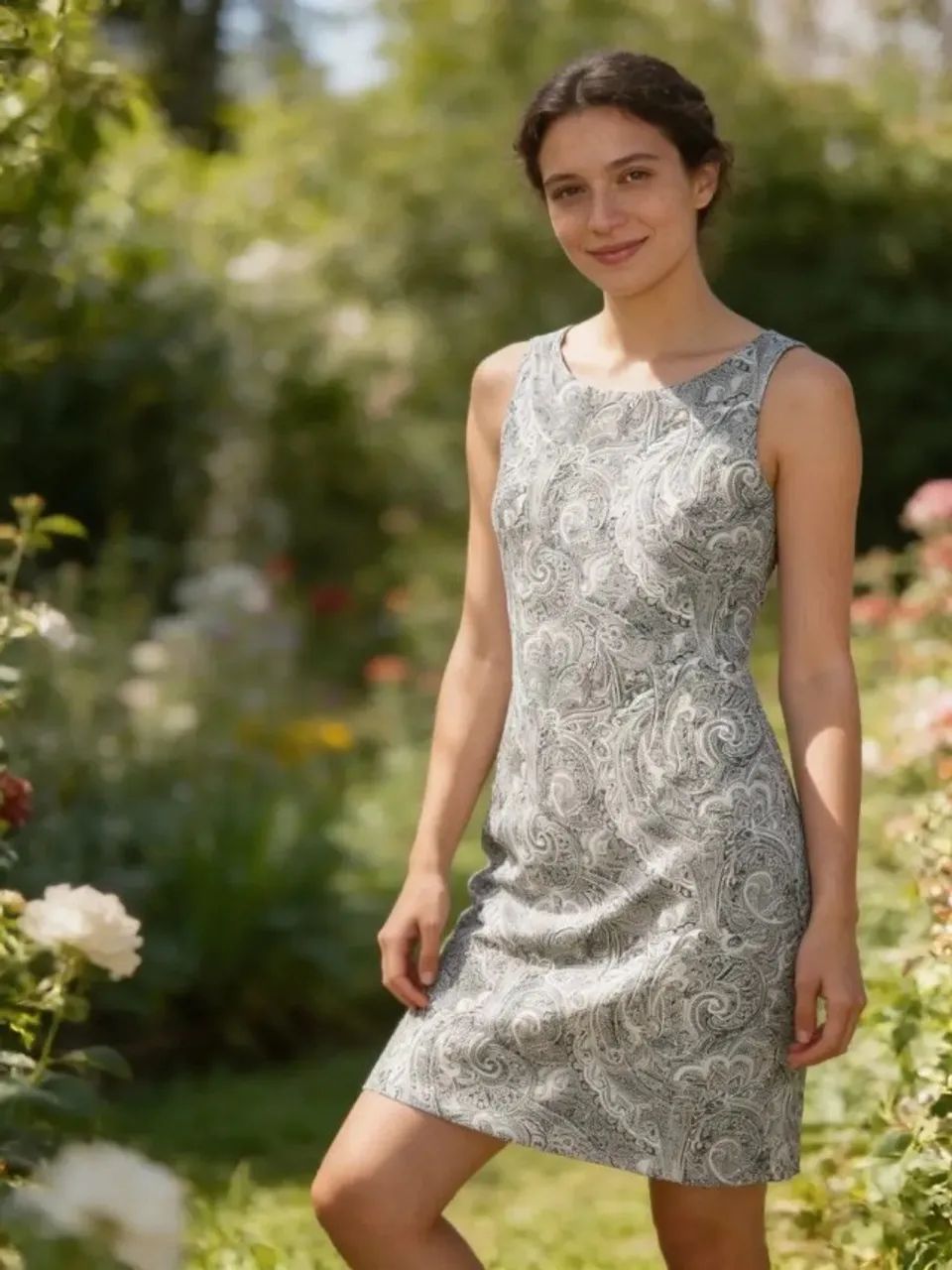 lindo vestido estampado da marca jgs - Foto 3