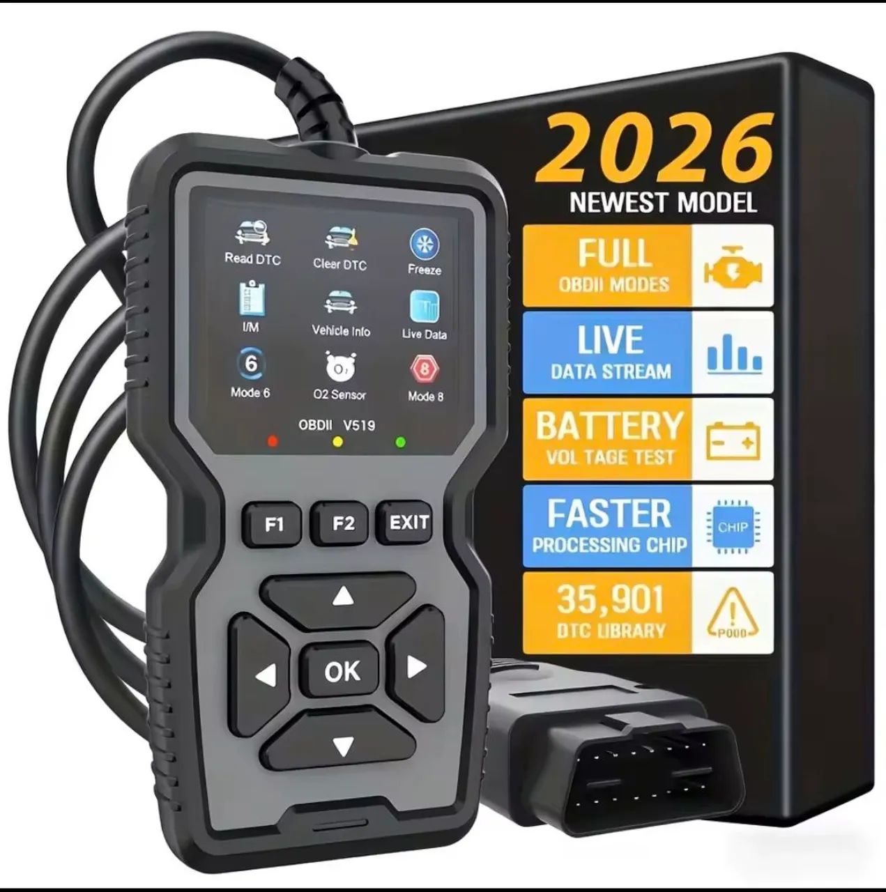 Scanner Automotivo OBD2 519 - Foto 2
