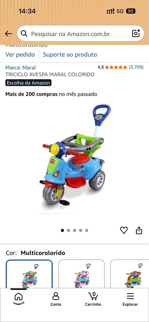 Triciclo infantil  - Foto 5