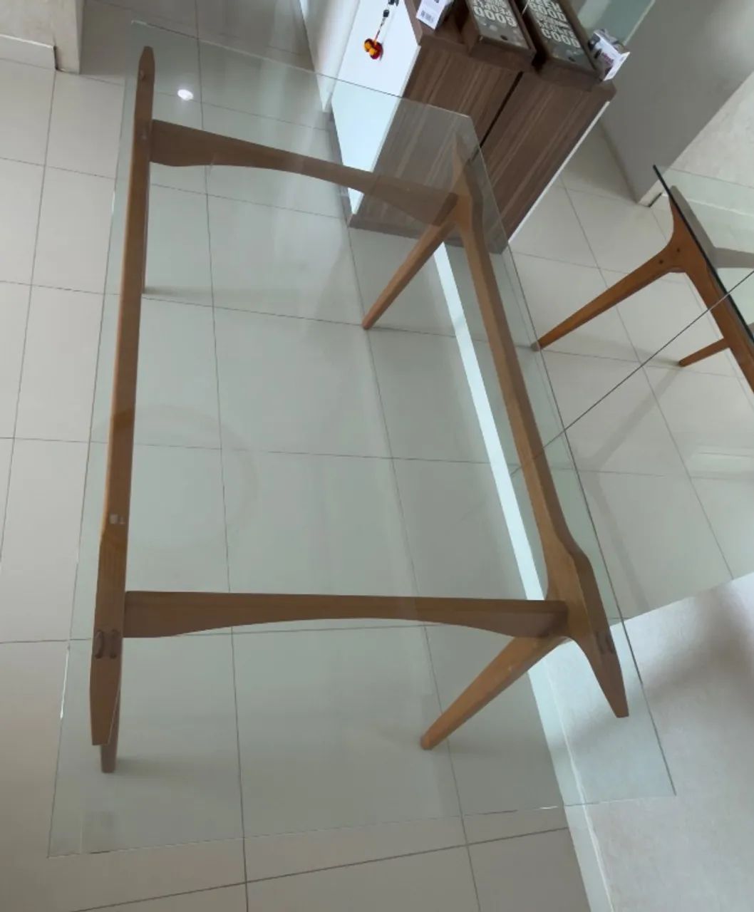 Mesa de jantar retangular 1,80m x 0,95 Tok Stok - Foto 3