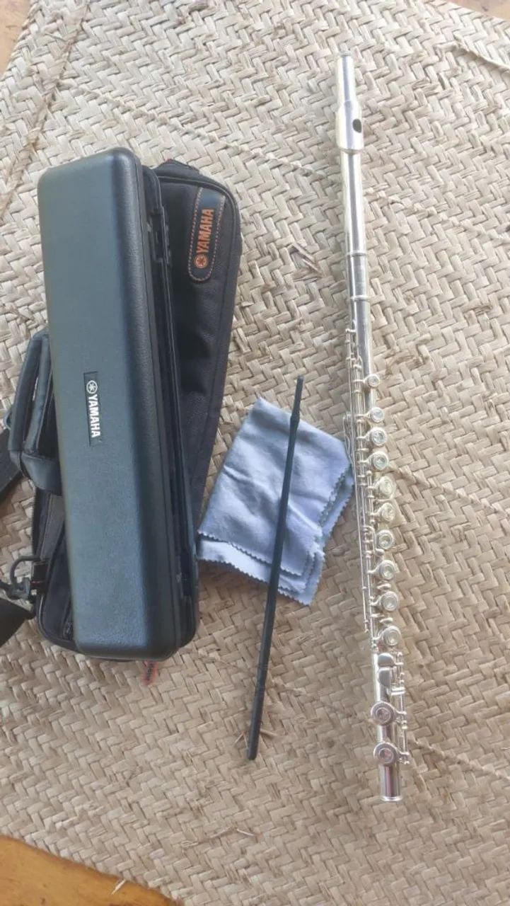 Flauta Transversal yamaha 221 - Foto 4