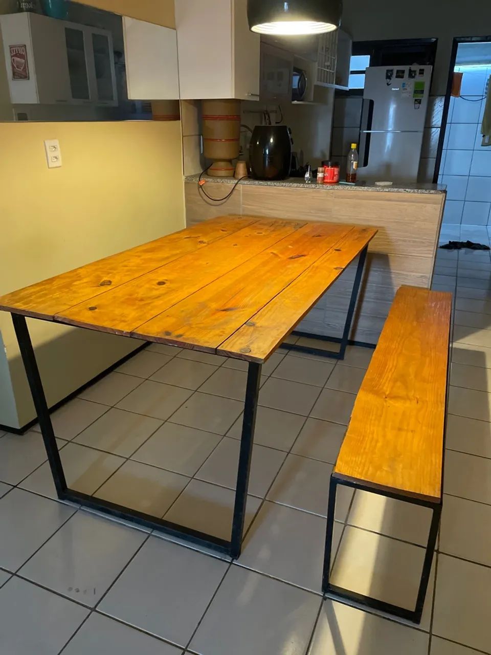 Mesa rústica 