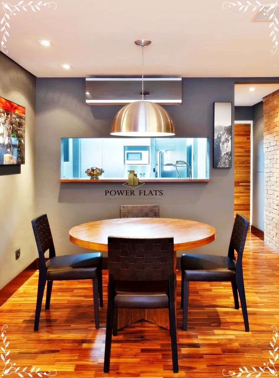 Flat mobiliado 99m² para alugar no Itaim Bibi com 2 dormitórios, próximo à Faria Lima - Foto 2