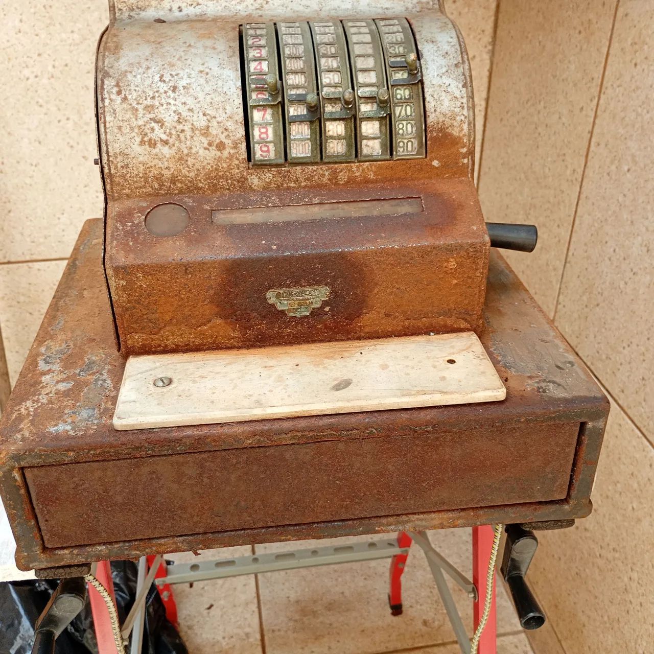 Máquina Registradora Antiga  - Foto 3
