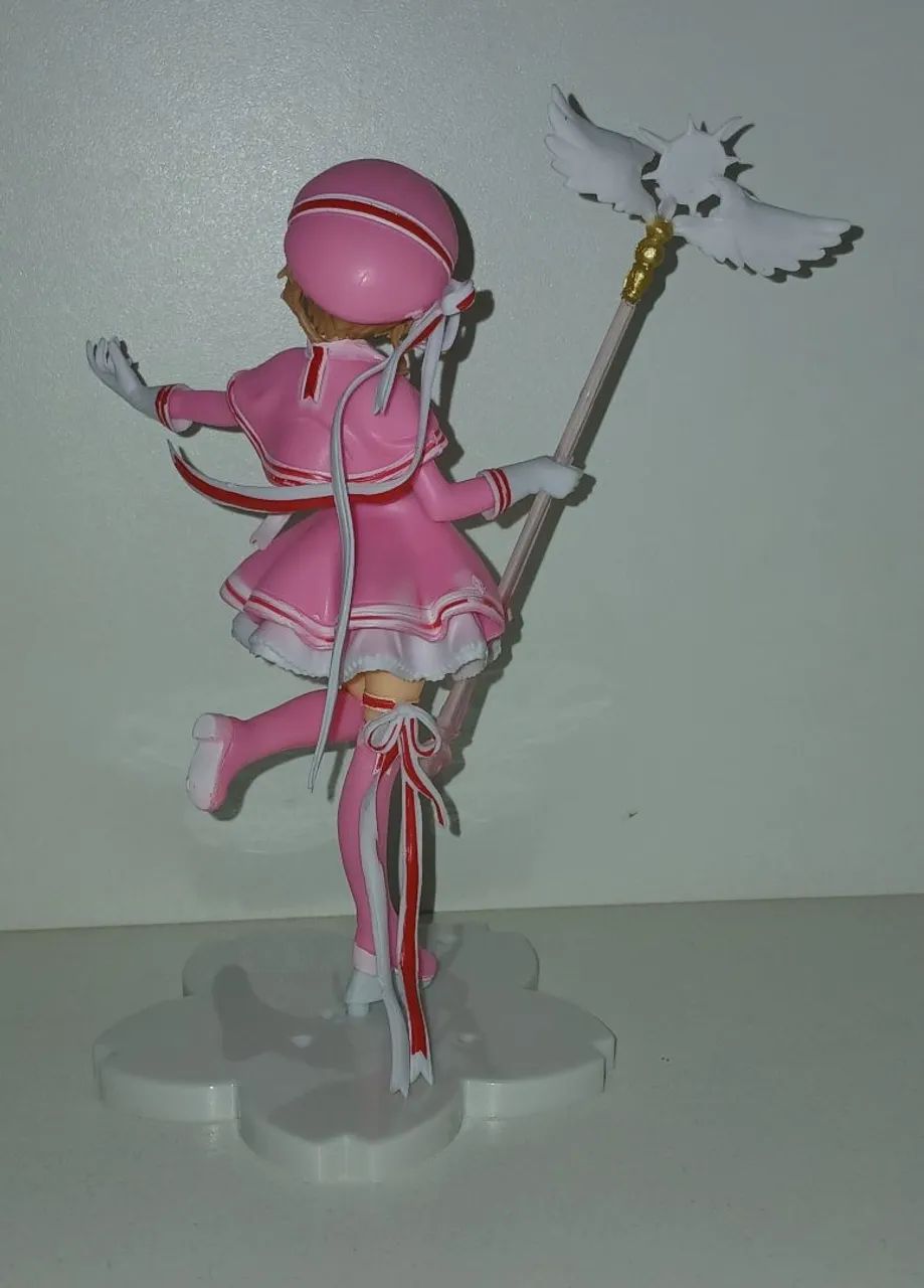BONECA SAKURA CARD CAPTORS VESTIDO ROSA - Foto 2