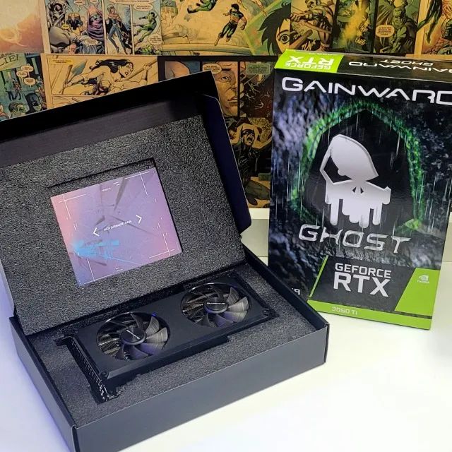 Placa de Vídeo Gainward NVIDIA GeForce RTX 3060 Ti Ghost (8GB GDDR6)