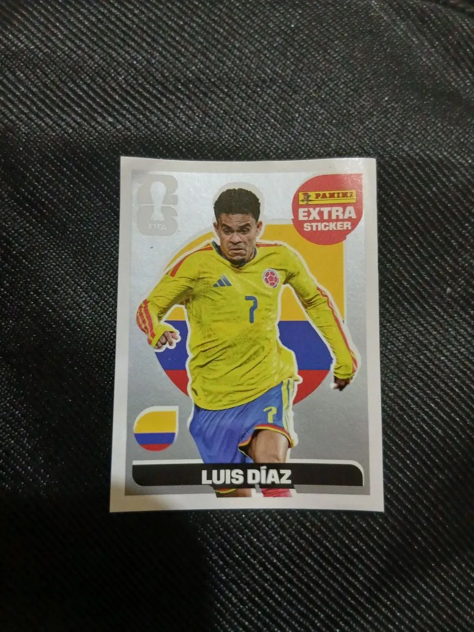 Figurinha da copa 2026 Luiz Dias PRATA 