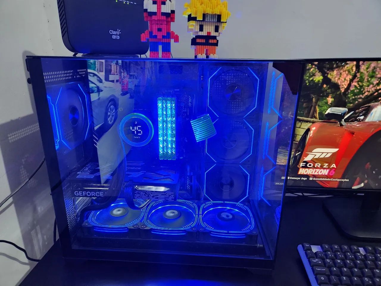 VENDO SETUP GAMER COMPLETO! Ideal para lives e multitarefas. - Foto 2