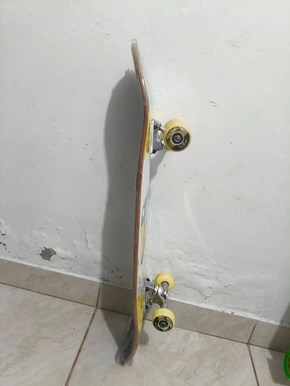 Skate completo no plástico 