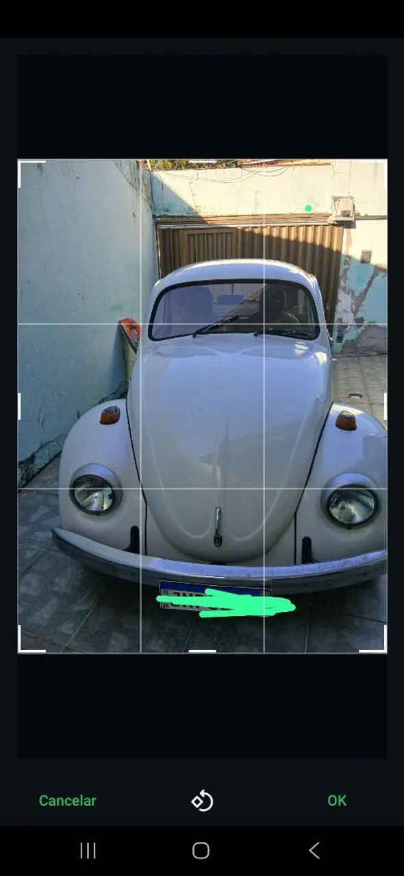 Volkswagen Fusca (álcool) 1986