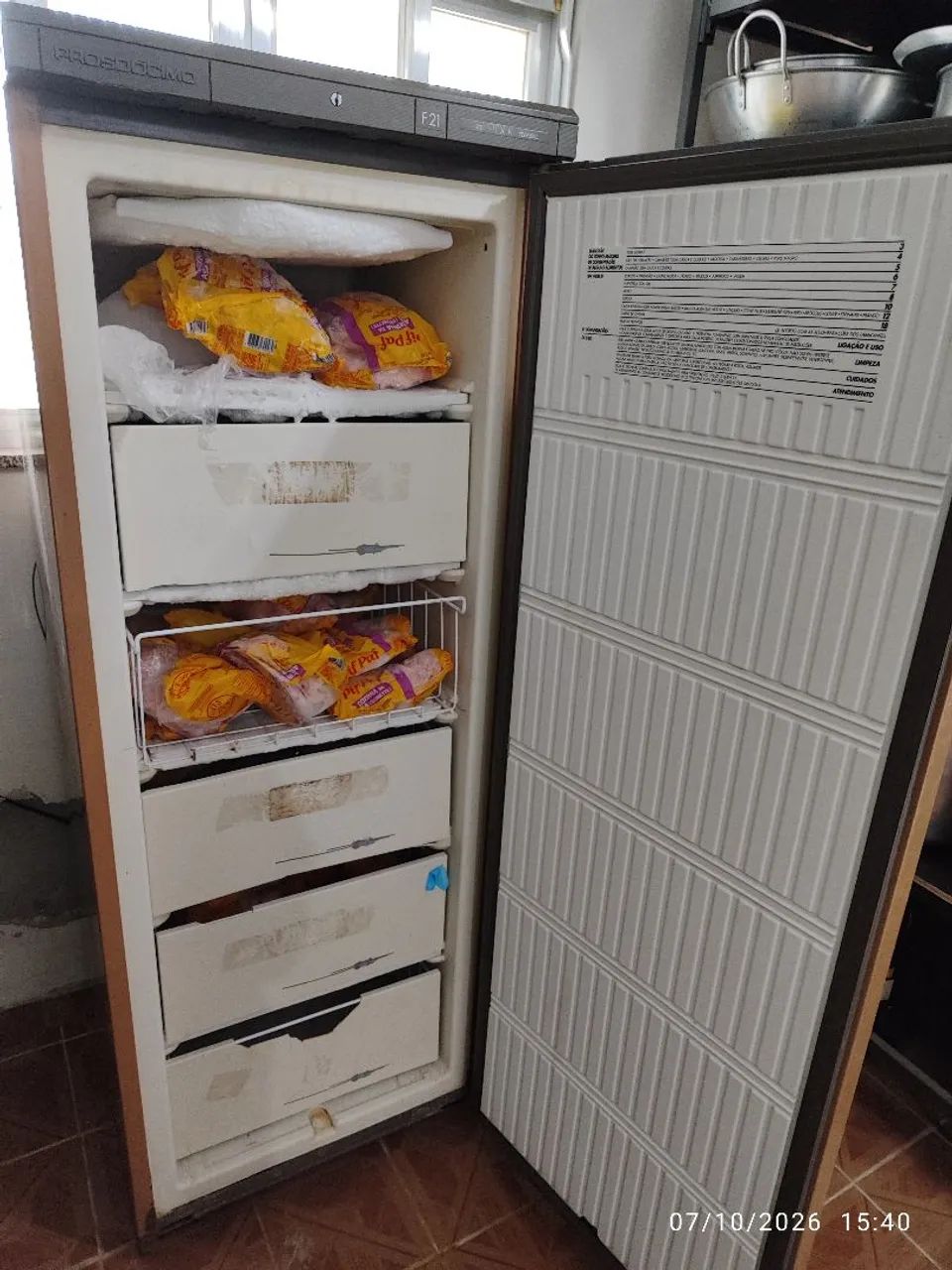Freezer Prosdócimo F21 funcionando  - Foto 2
