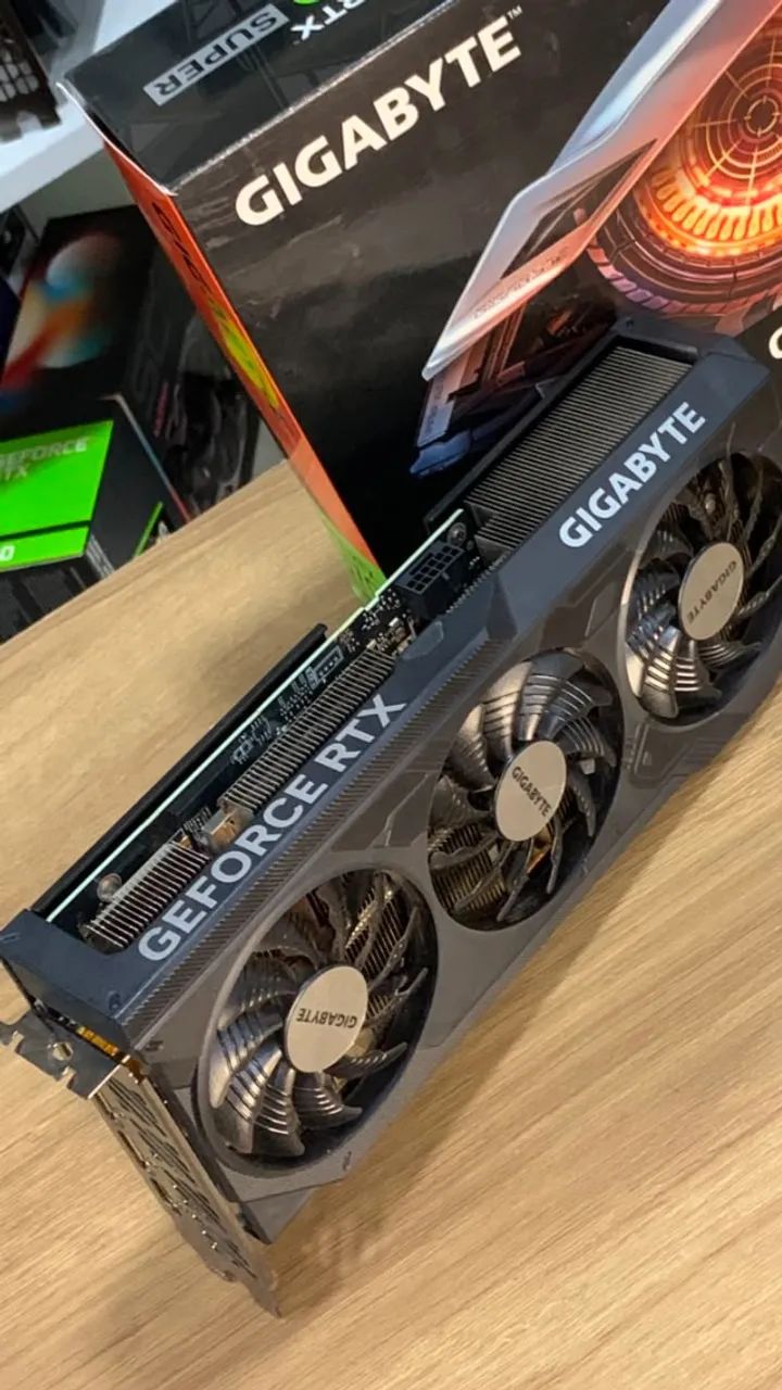 RTX 4070 SUPER 12GB GIGABYTE TRIPLE FAN (PEGO SUA PLACA DE VIDEO NA TROCA!) - Foto 3