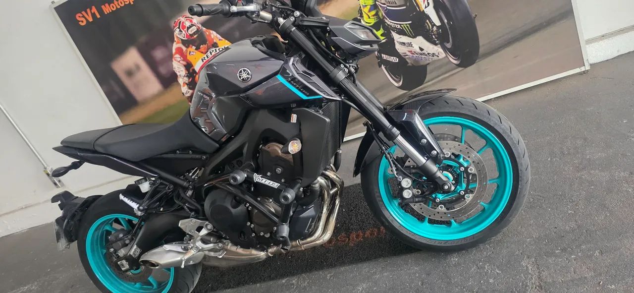 Yamaha Mt09 Abs baixo km - Foto 3