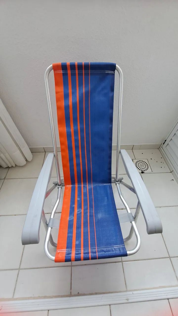 Caixa térmica 34Litros e Cadeira de praia Tramontina. - Foto 4