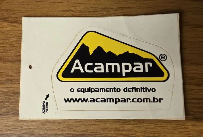 Adesivo da Marca Acampar - Foto 5