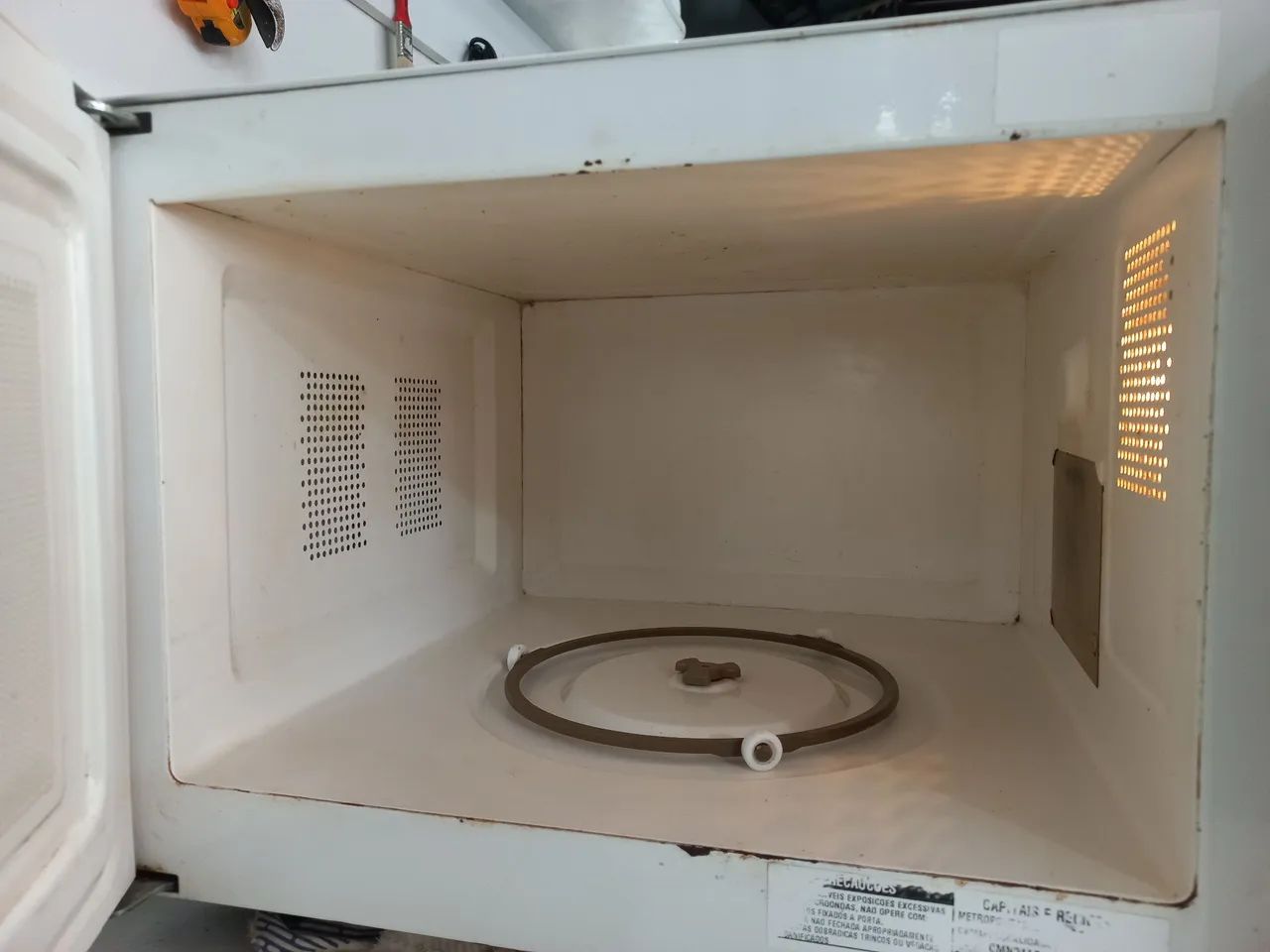 MICRO-ONDAS FUNCIONANDO PERFEITAMENTE - Foto 3
