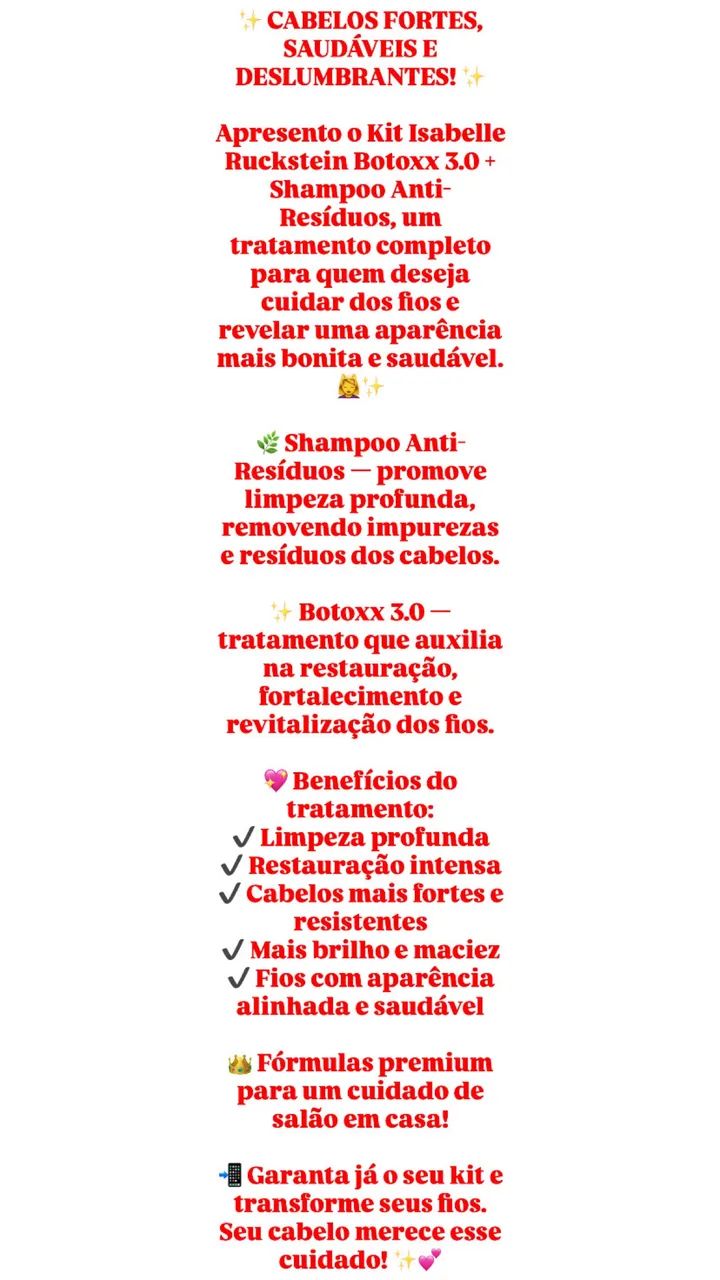 Produtos de cabelo  - Foto 2