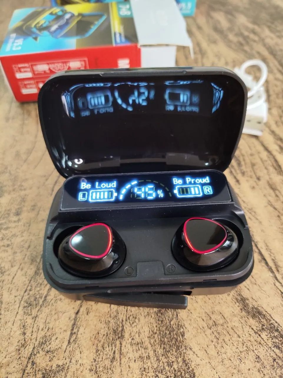 Fone de ouvido bluetooth M10