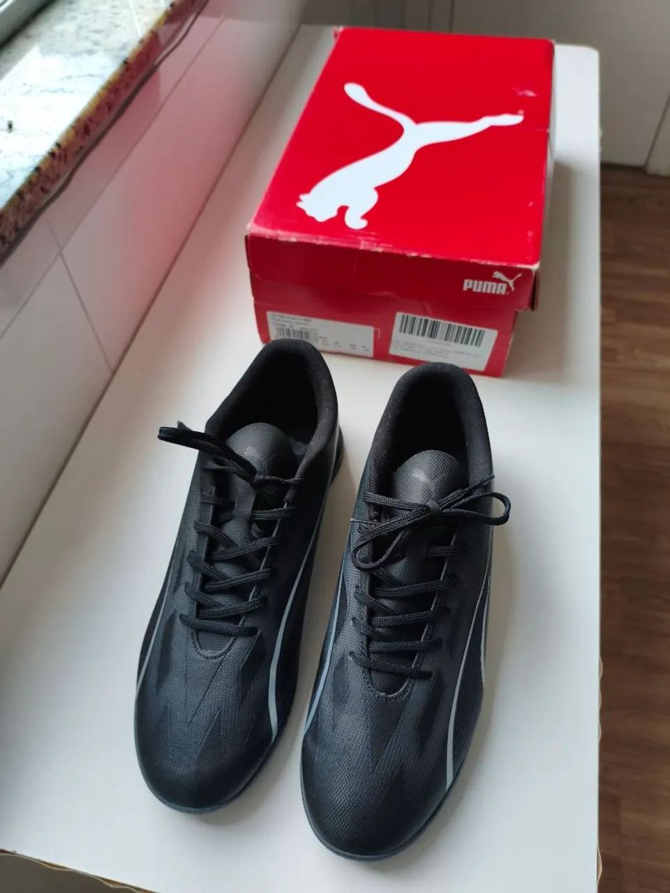 TÊNIS FUTSAL PUMA ULTRA IT BDP-BLACK-NOVO - Foto 3