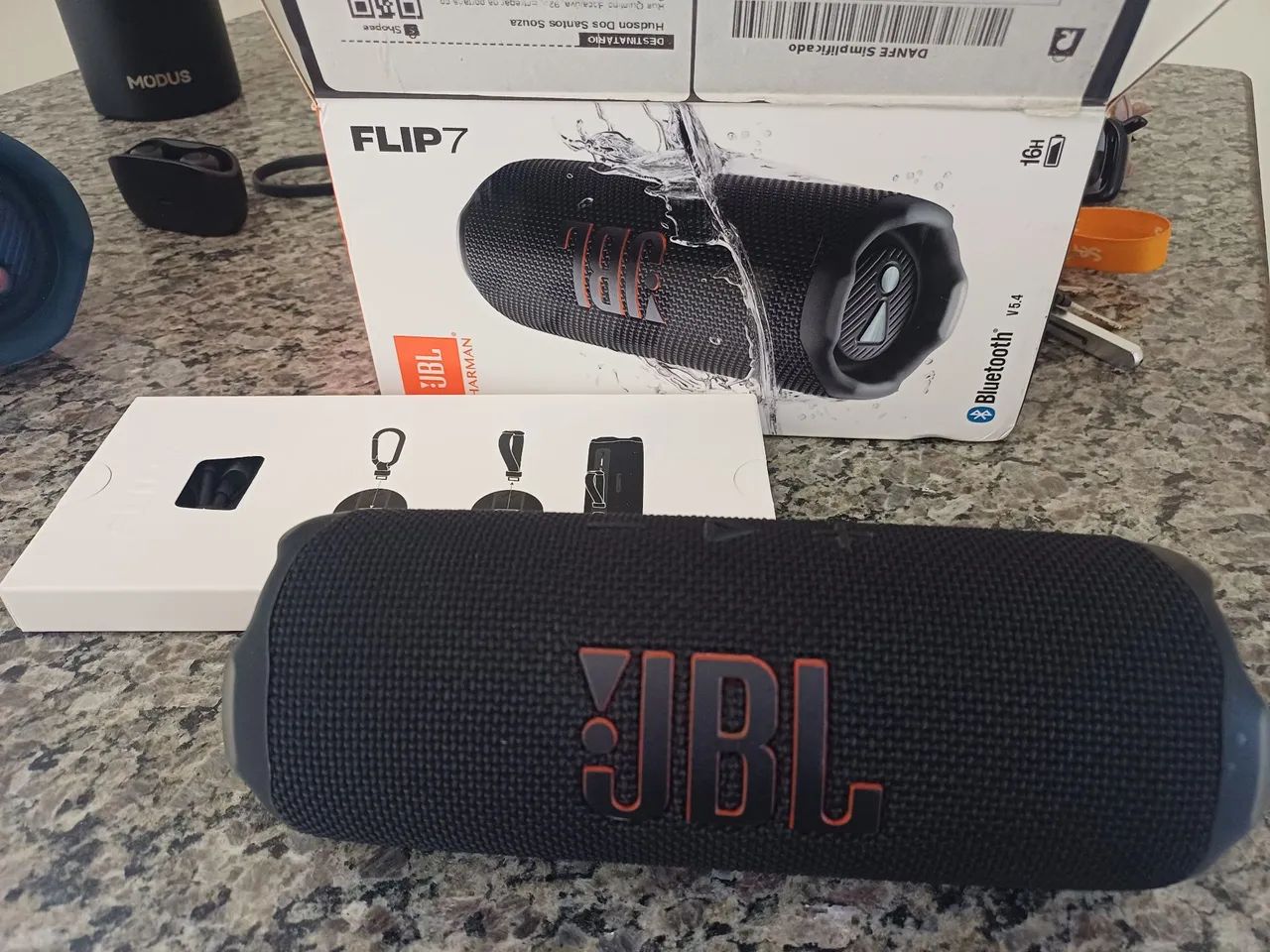 Caixa JBL Flip 7 semi nova - Foto 3