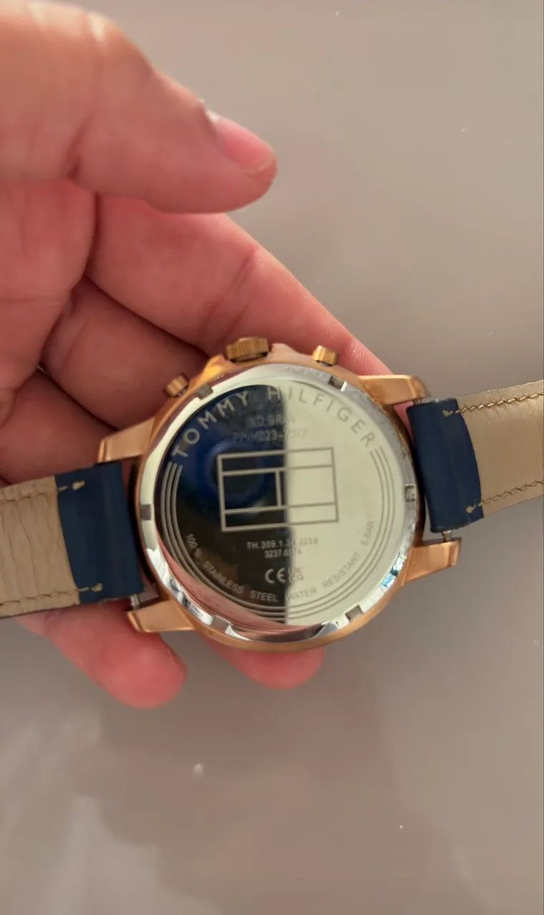Relógio Tommy Hilfiger Original - Modelo Multifunção | Pulseira de Couro - Foto 3