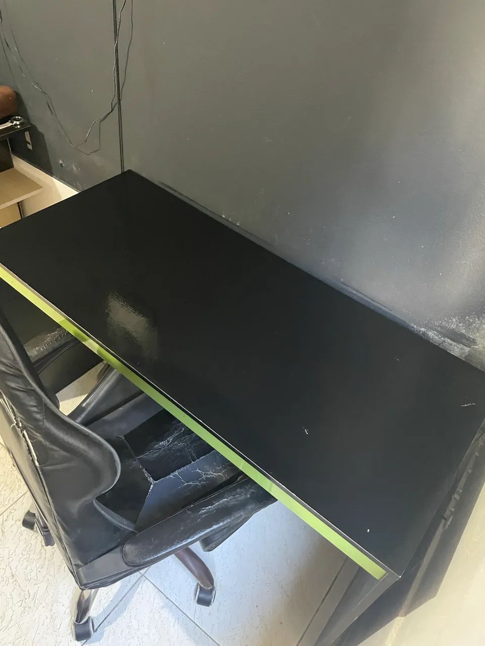 Mesa gamer e cadeira de brinde  - Foto 4