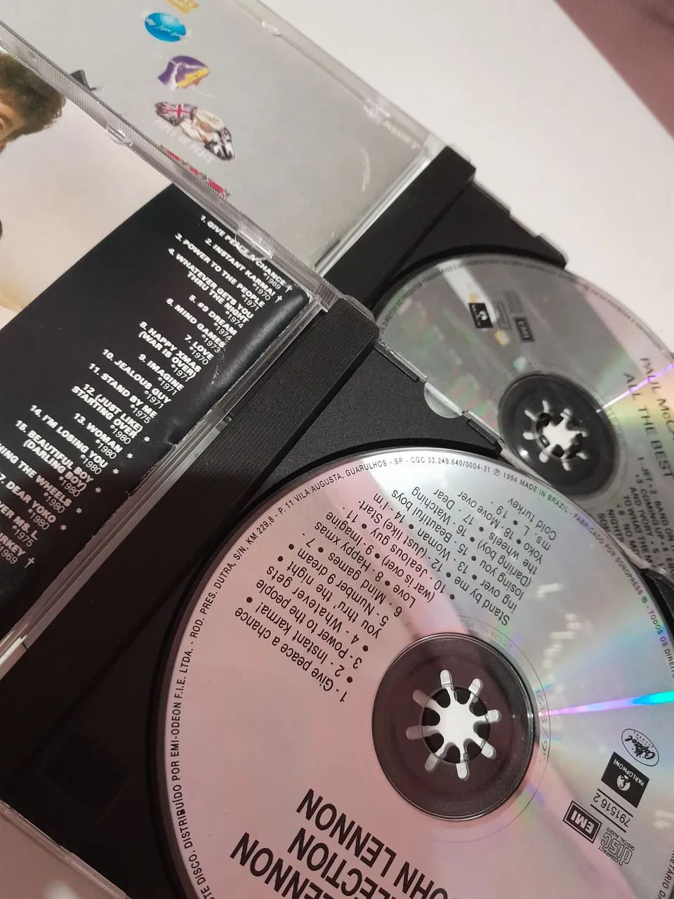 CDs Paul McCartney + John Lennon - Kit com o melhor dos dois ex The Beatles - Foto 3