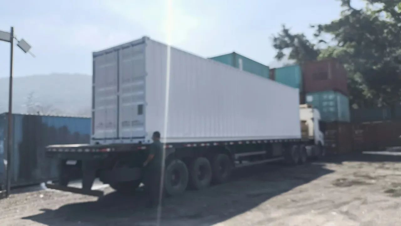 Container 40 pés HC Reformado e Pintado  - Foto 4