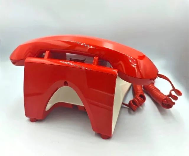 Telefone Fixo Intelbras Vermelho TC8312 - Foto 2