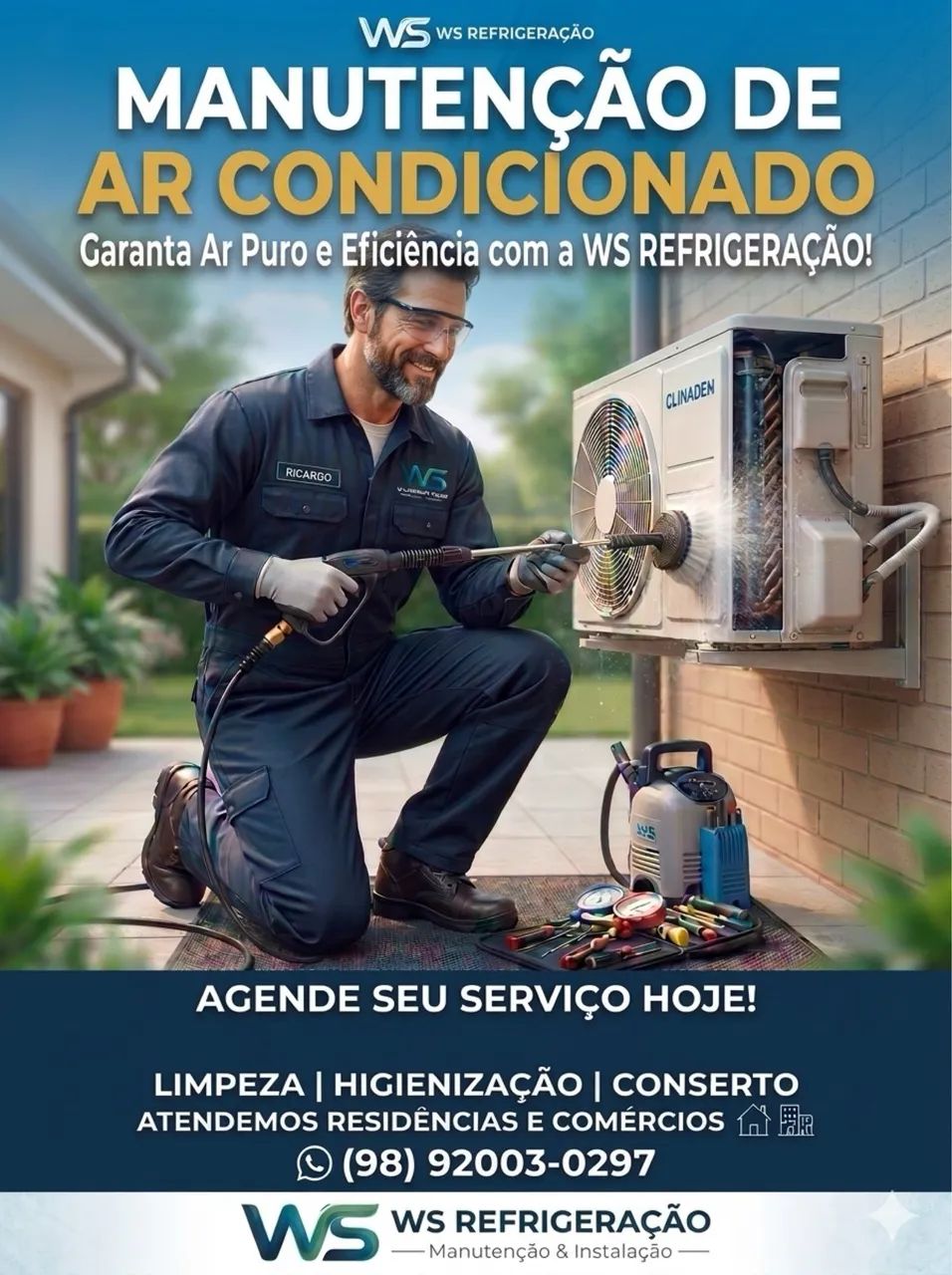 MANUNTENÇÃO AR CONDICIONADO 