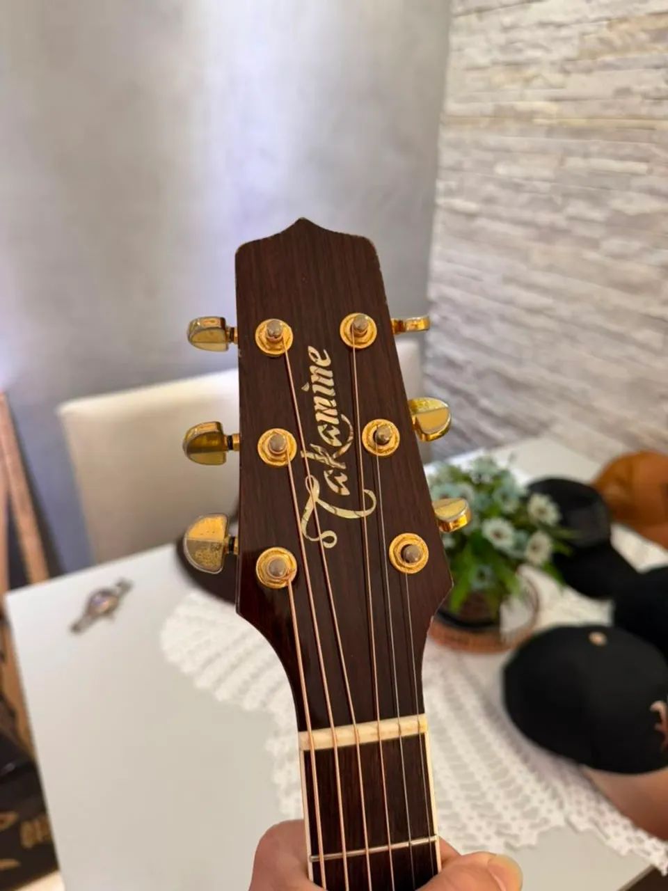 Takamine EF360 SC regulado com elixir  - Foto 4