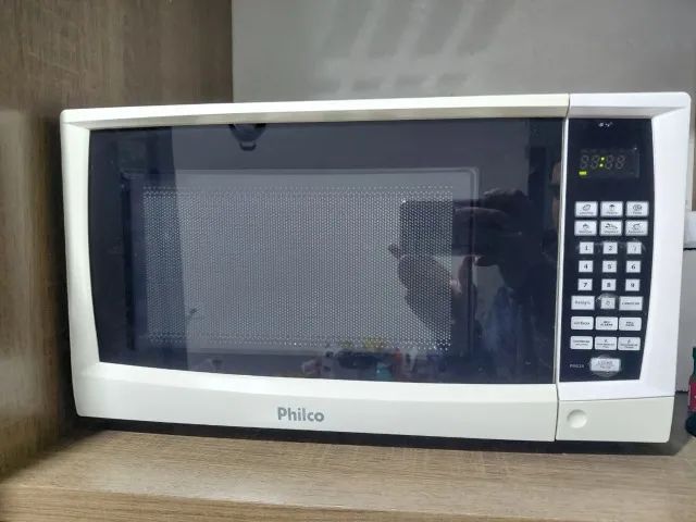 Armário Multiuso + Micro-ondas Philco PMS24 Funcionando - Foto 2