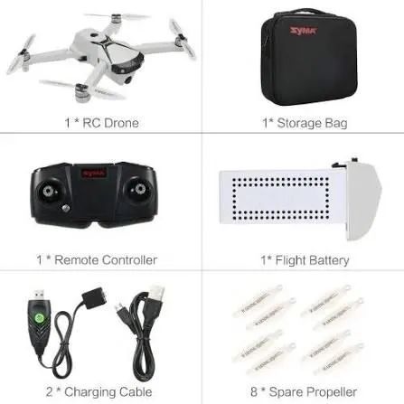 Drone Syma Z6pro, Camera 2k, Controle, Wifi, Gps! - Foto 3