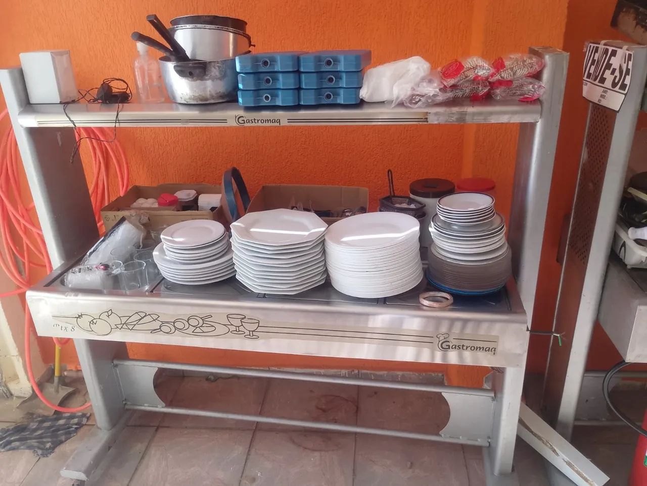 Utensílios para restaurante 