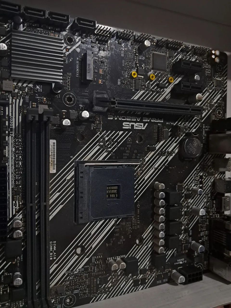 Placa Mãe ASUS Prime A520M-E AM4 (Na Caixa / Perfeito Estado) - Foto 2